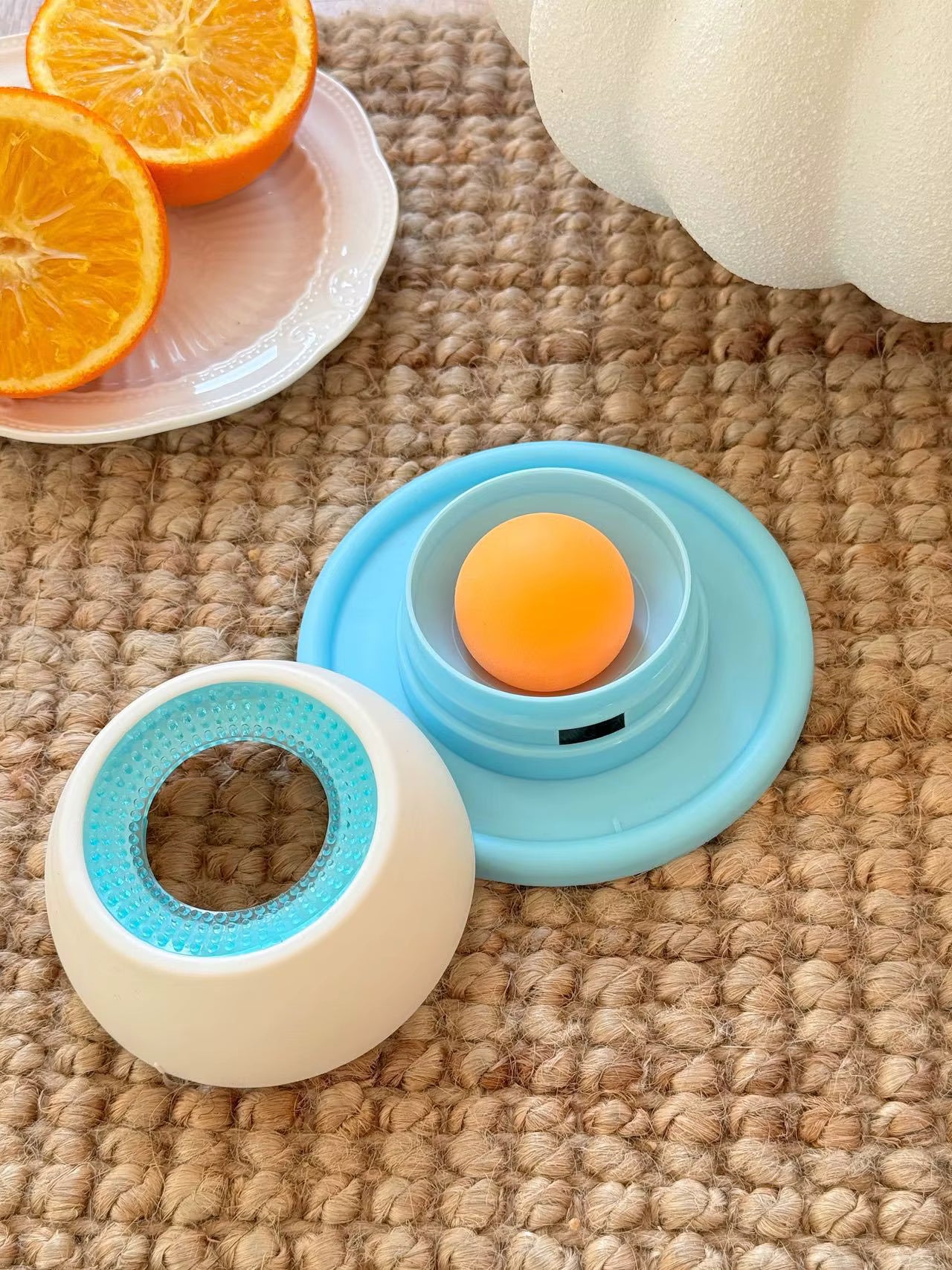 The Spin & Soothe Calming Lick Toy for Dogs & Cats